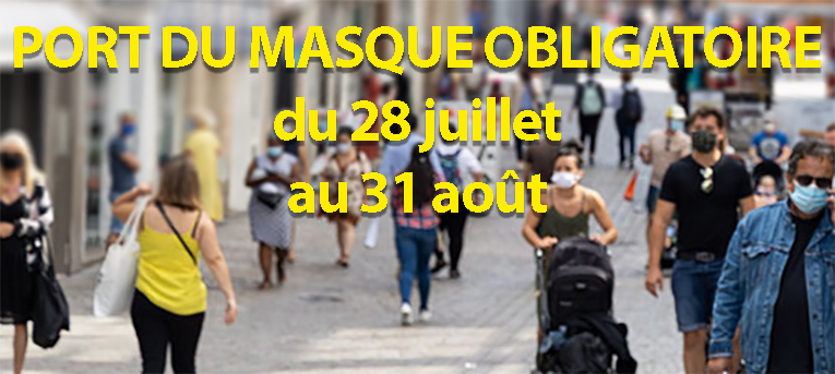 Port Du Masque Obligatoire Du 28 Juillet Au 31 Aout 2021 Mairie Lancon Provence